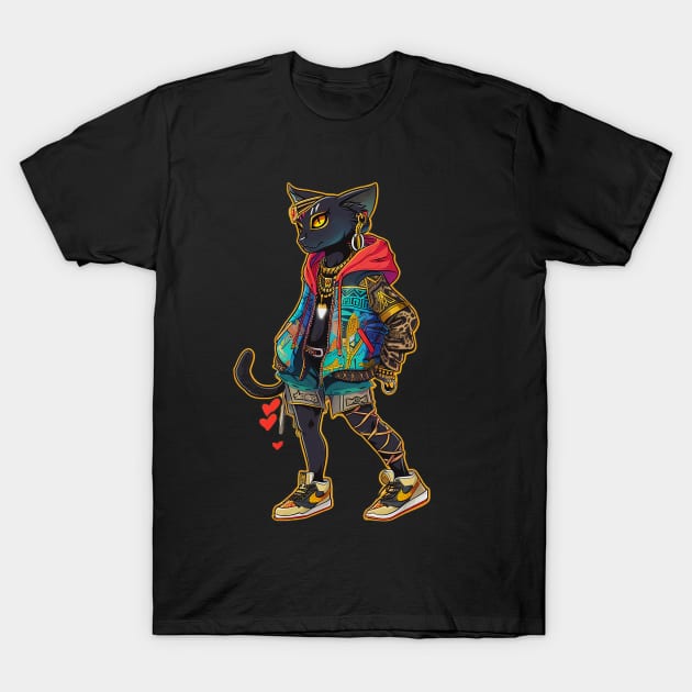 colorful egyptian god T-Shirt by Alli_art